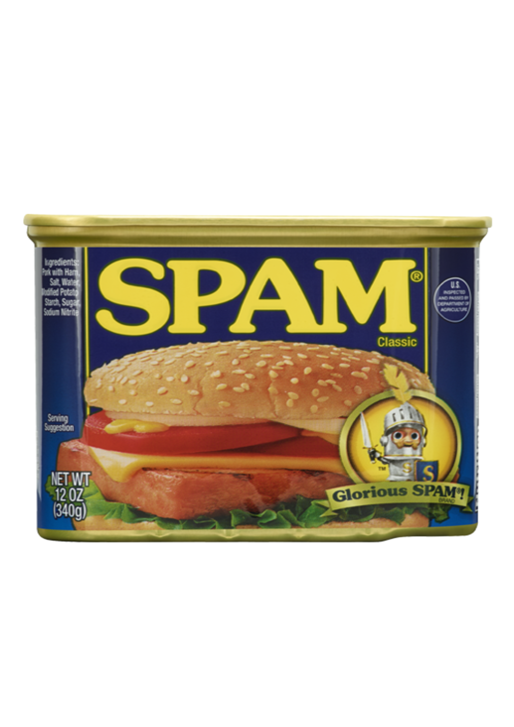 SPAM Classic Canned Meat 12oz Can