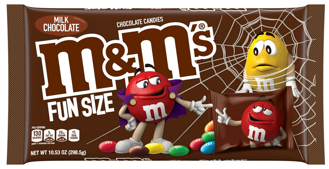M&Ms fun size